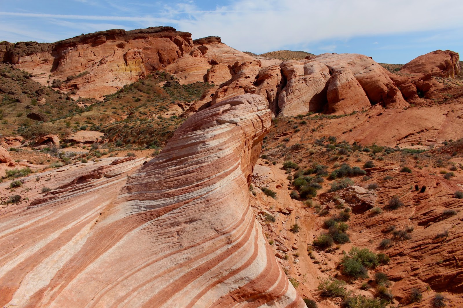 In addition to beautiful rock formations, there are petroglyphs and other historic sites in the park. Think Outside! The Fire Wave Valley of Fire State Park