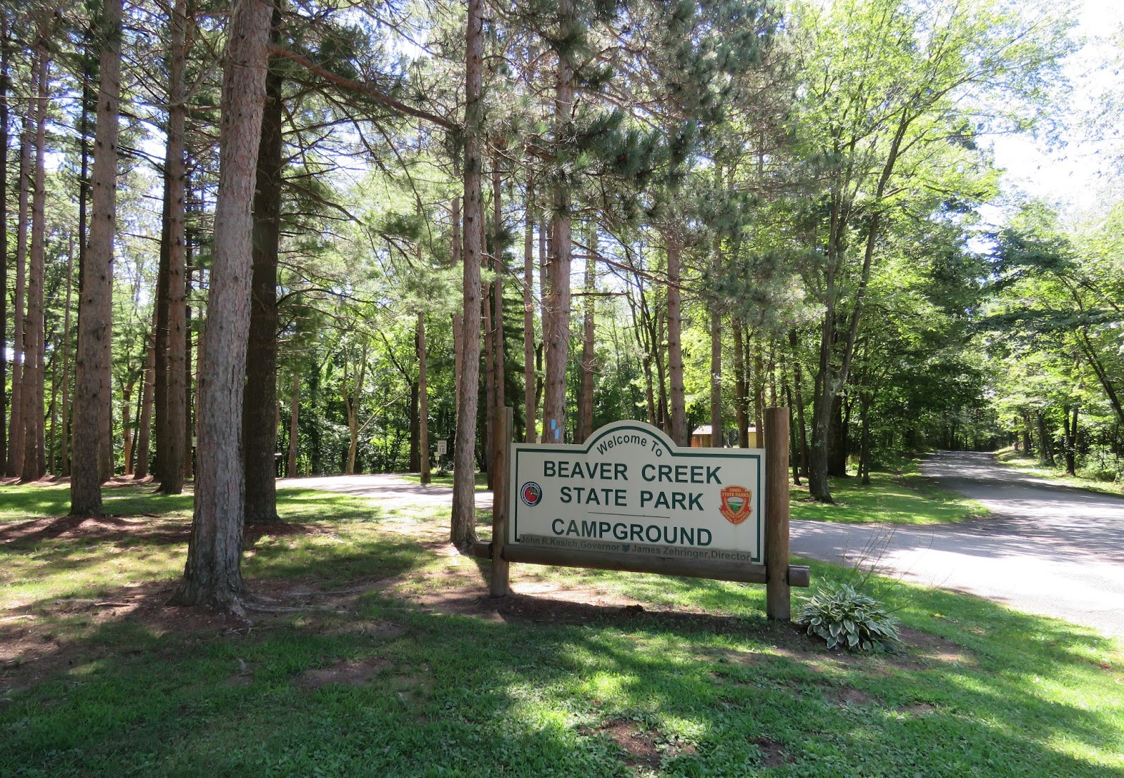 *we do not have a water reservoir filling station. Where's Liz? 2015 Beaver Creek State Park, OH