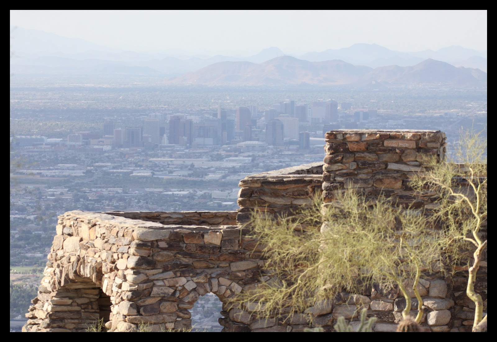 Web south mountain park is one of the largest city parks in the world. AzDew Photography Dennis Webb Again... South Mountain Park Phoenix AZ